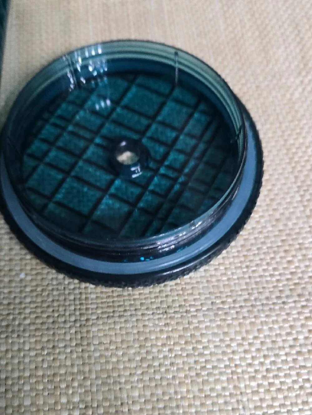 Starbucks Dark Teal Textured Cold Cup with Straw NWOT